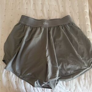 ALO Yoga Women's Athletic Gray Shorts